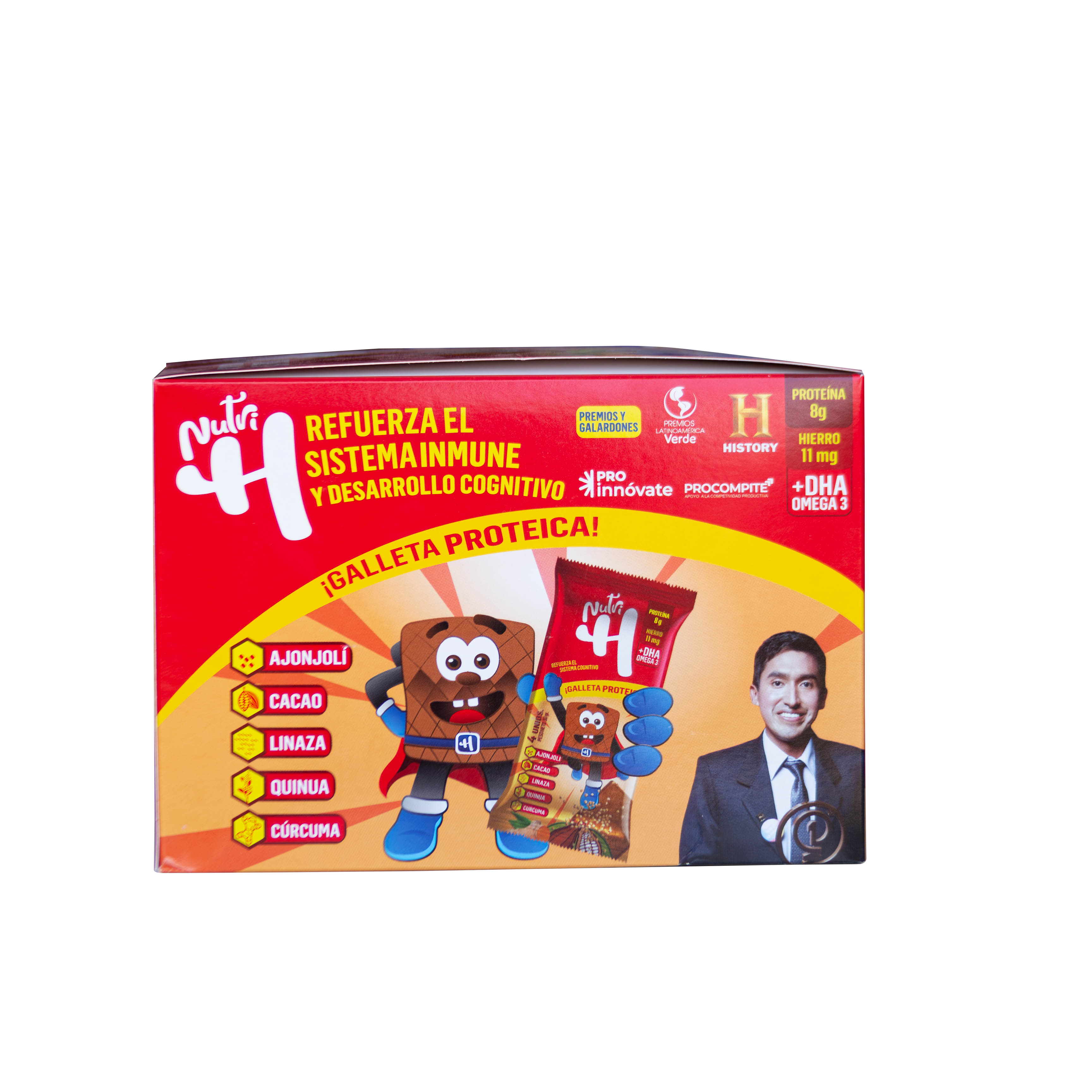 Galletas Nutri H — Rojo