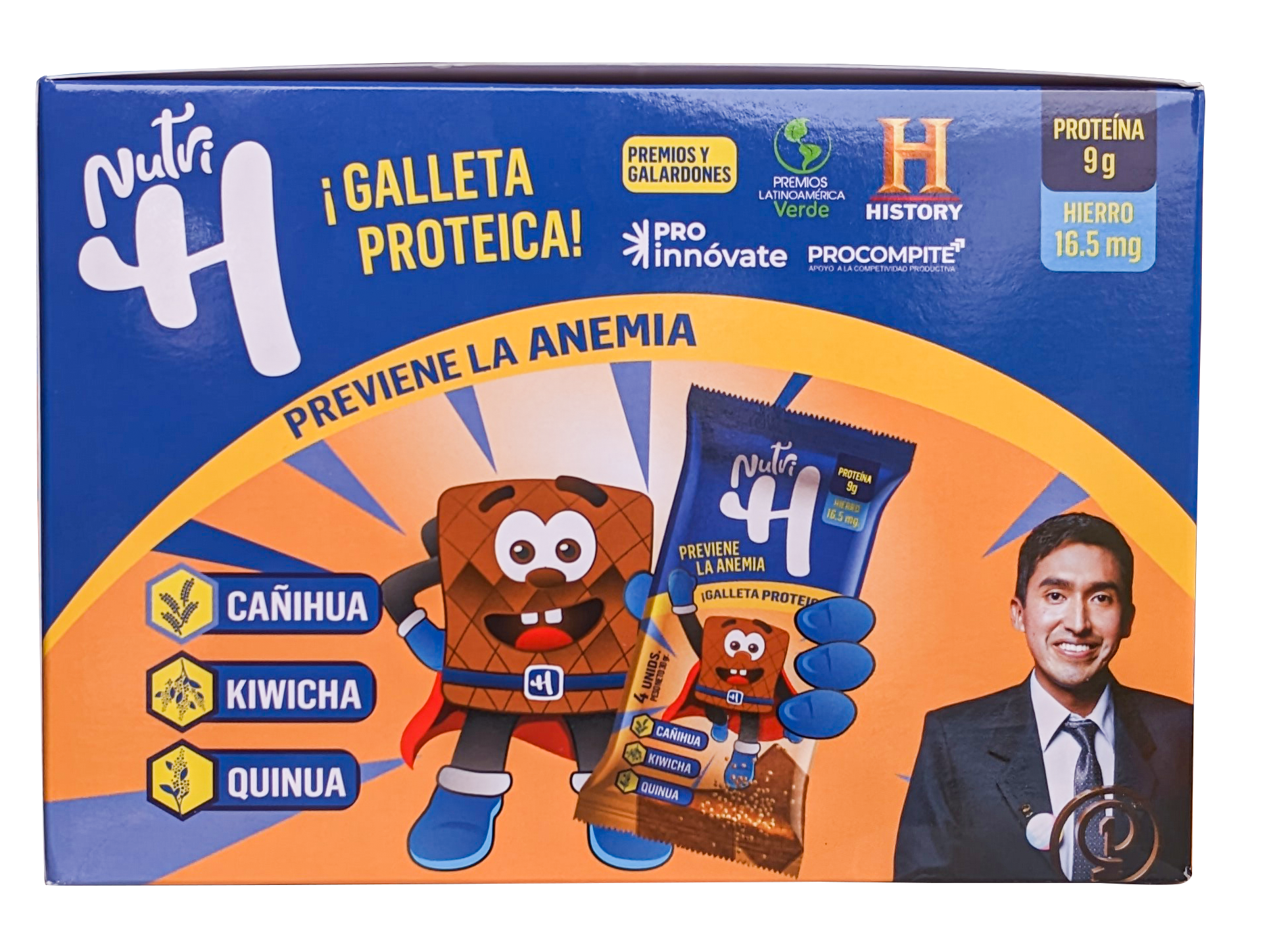 Galletas Nutri H — Azul